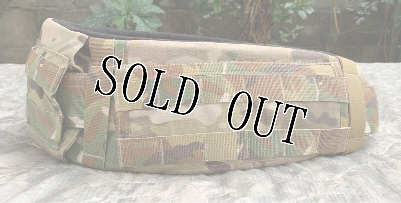 画像5: 米軍実物 Crye Precision AVS Low Profile  MOLLE ベルト マルチカム (5)