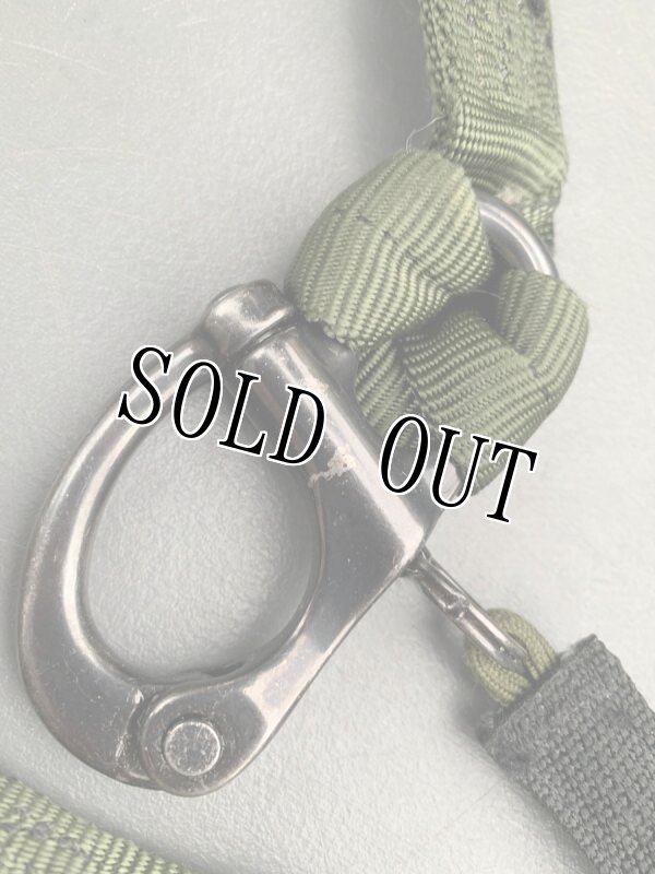 画像2: 米海軍放出品 リテンション HELO セーフティ ランヤード (2)
