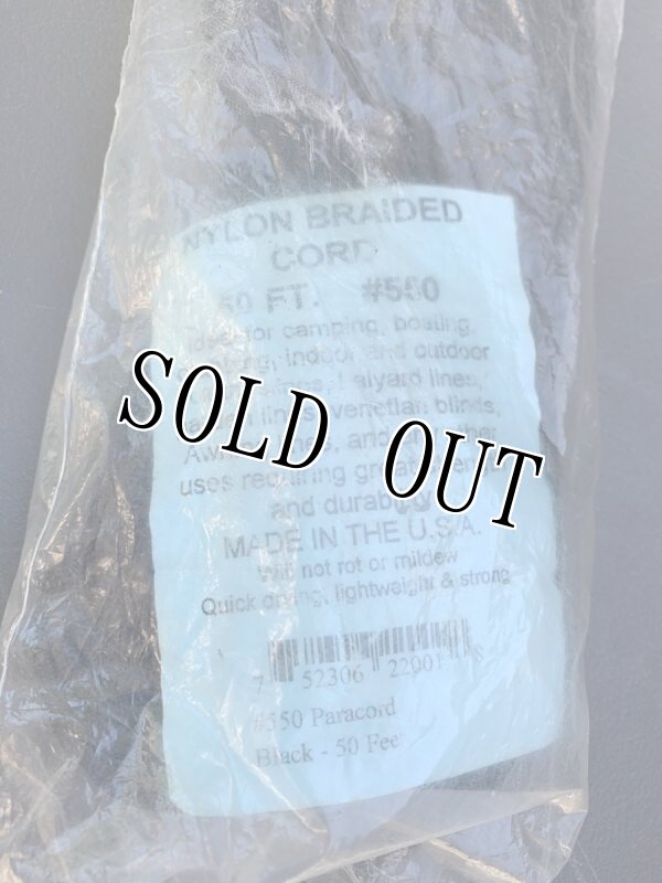 画像2: 米軍放出品 SURVIVAL CORD 50フィート 550 (2)