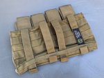 画像2: 米軍放出品,TACTICAL ASSAULT GEAR　　マガジンポーチ4連 (2)