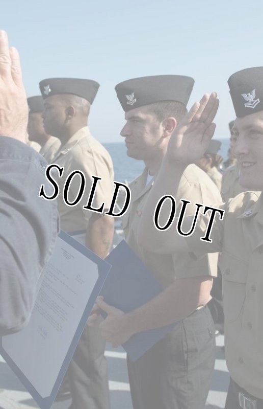 画像2: 米軍実物 US NAVY ギャリソン キャップ 7 1/8 (2)