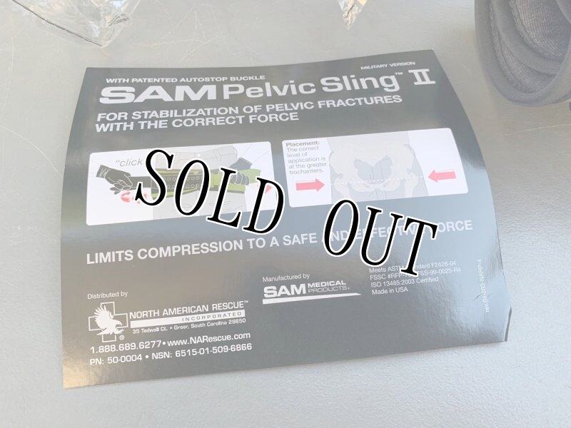 画像5: 米軍放出品 NAR ノースアメリカン SAM Pelvic Sling II  ミリタリーバージョン (5)