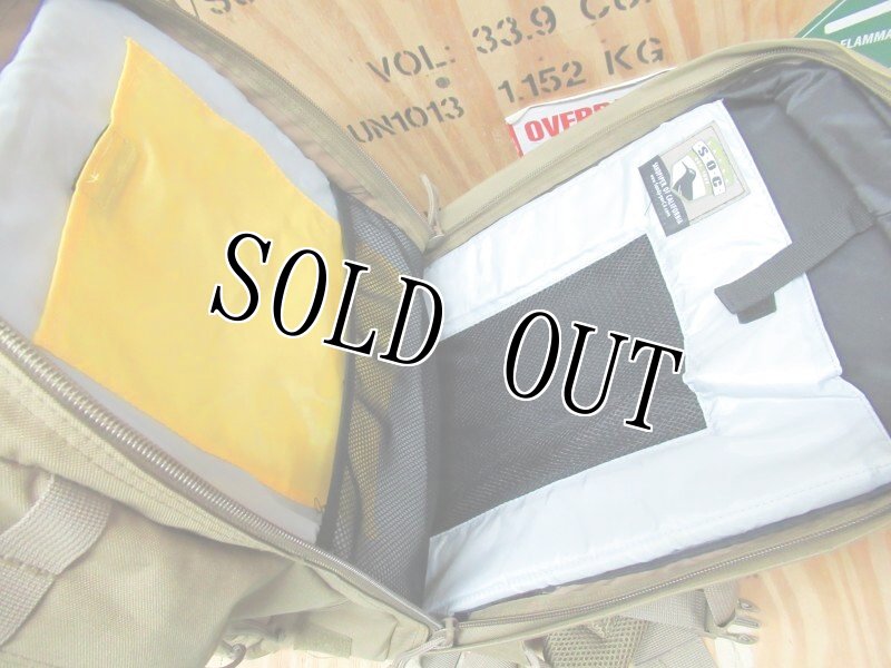 画像12: 米軍放出品 SOC メディカル バックパック コヨーテ (12)