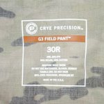 画像5: 米軍放出品,Crye Precision　G3 コンバットパンツ マルチカム 30REGULAR (5)