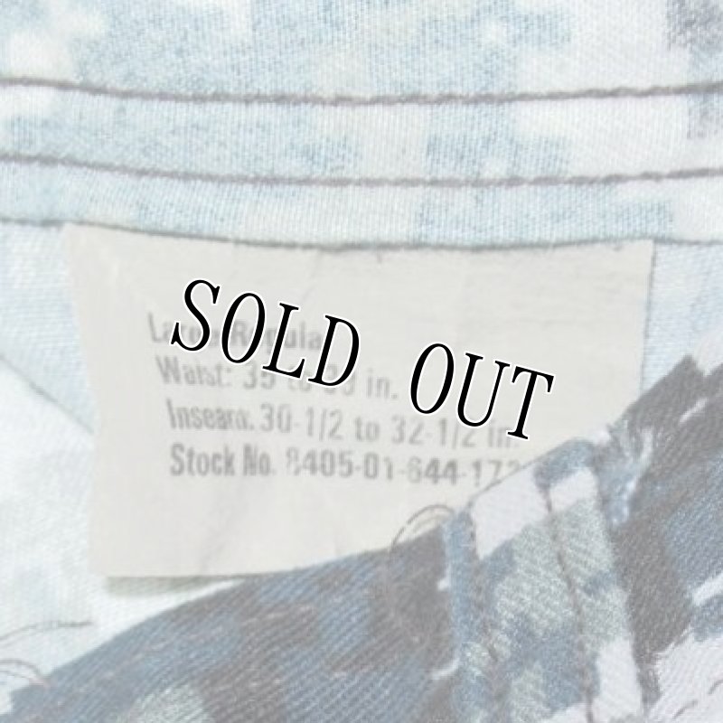 画像6: 米軍実物　US NAVY,　迷彩パンツ 　L-REGULAR (6)