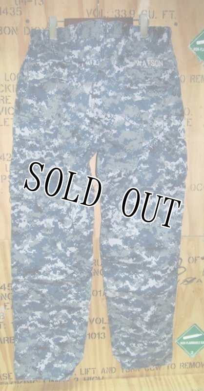 画像3: 米軍実物　US NAVY,　迷彩パンツ 　L-REGULAR (3)