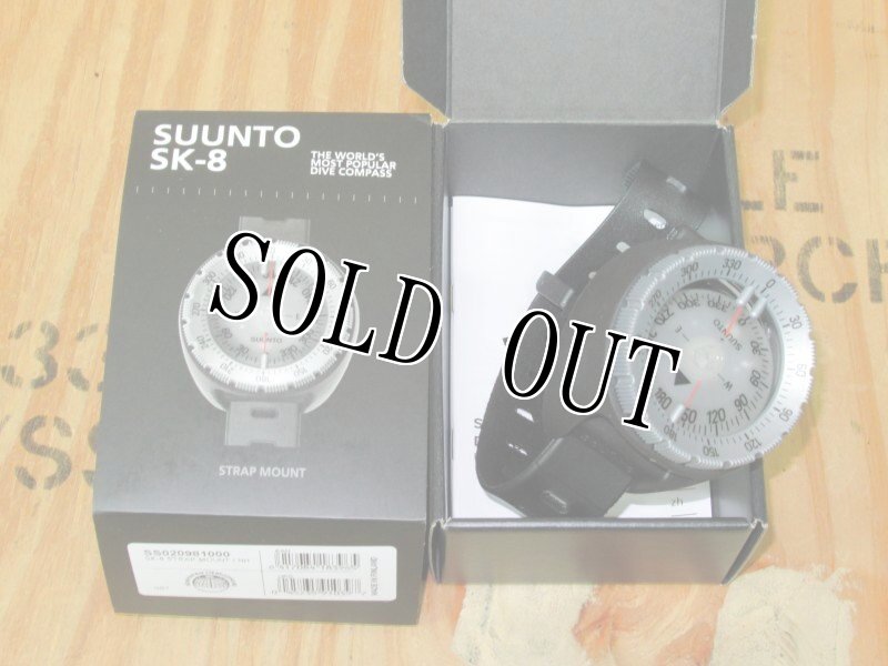 画像2: 米軍放出品 ＳＵＵＮＴＯ スント　ＳＫ-８　   リストコンパス (2)