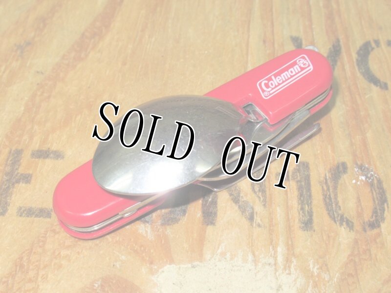 画像6: 米軍放出品　コールマン　coleman  スプーン.フォークセット  (6)