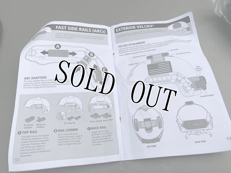 画像14: 米軍実物　OPS-CORE　FAST　ライナーキット/ヘルメットバッグ　 (14)