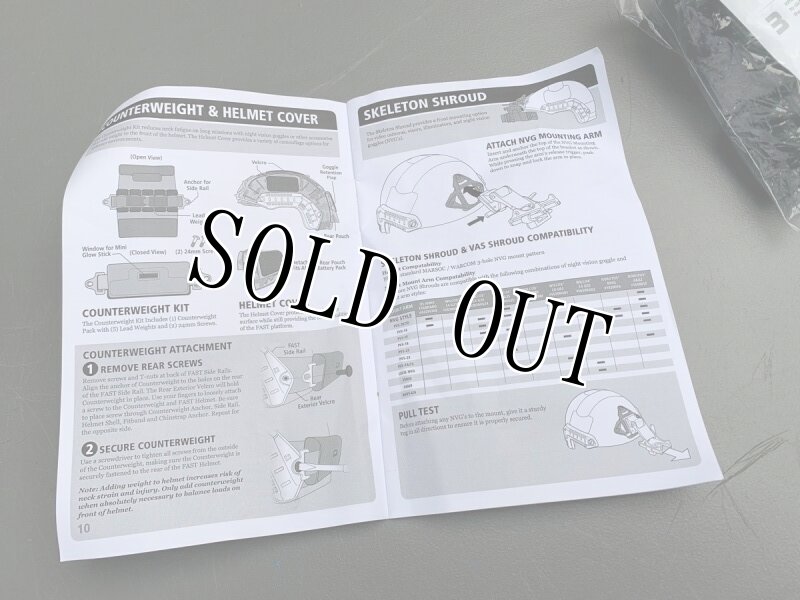 画像15: 米軍実物　OPS-CORE　FAST　ライナーキット/ヘルメットバッグ　 (15)