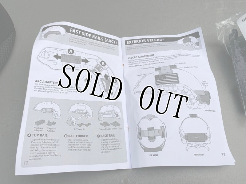 画像11: 米軍実物　OPS-CORE　FAST　ライナーキット/ヘルメットバッグ　 (11)