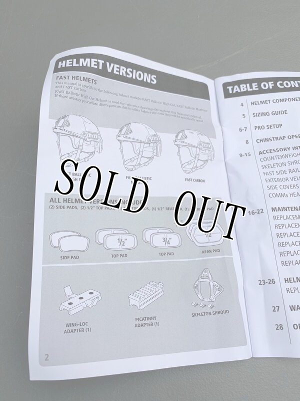 画像12: 米軍実物　OPS-CORE　FAST　ライナーキット/ヘルメットバッグ　 (12)