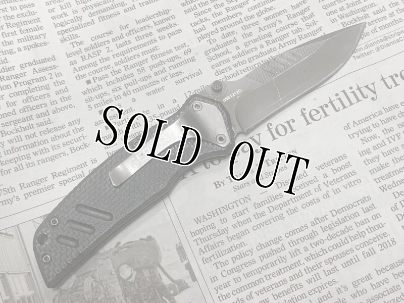 画像2: 米軍放出品 GERBER ボタンロック ホールディング ナイフ (2)