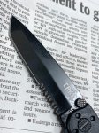 画像2: 米軍放出品　CRKT M16-10KZ Tanto  (Partially Serrated) Folding Knife (2)