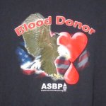 画像2: 米軍放出品　ASBP　Blood Donor　Tシャツ　X LARGE (2)