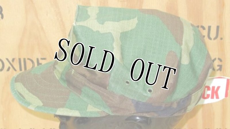 画像3: 米軍実物,USMC CAP UTLITY,WITH INSIGNIA TYPEI LARGE (3)