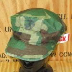 画像1: 米軍実物,USMC　CAP UTLITY,WITH INSIGNIA　TYPEI　LARGE (1)