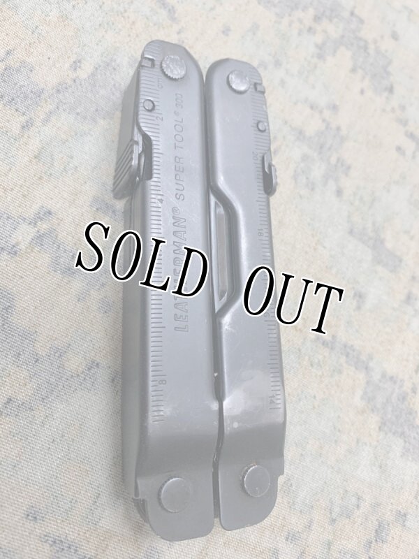 画像3: 米軍放出品 LEATHERMAN スーパーツール　300 ブラック (3)