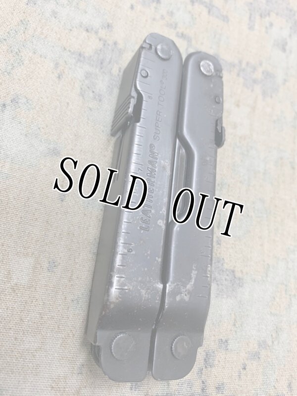 画像2: 米軍放出品 LEATHERMAN スーパーツール　300 ブラック (2)
