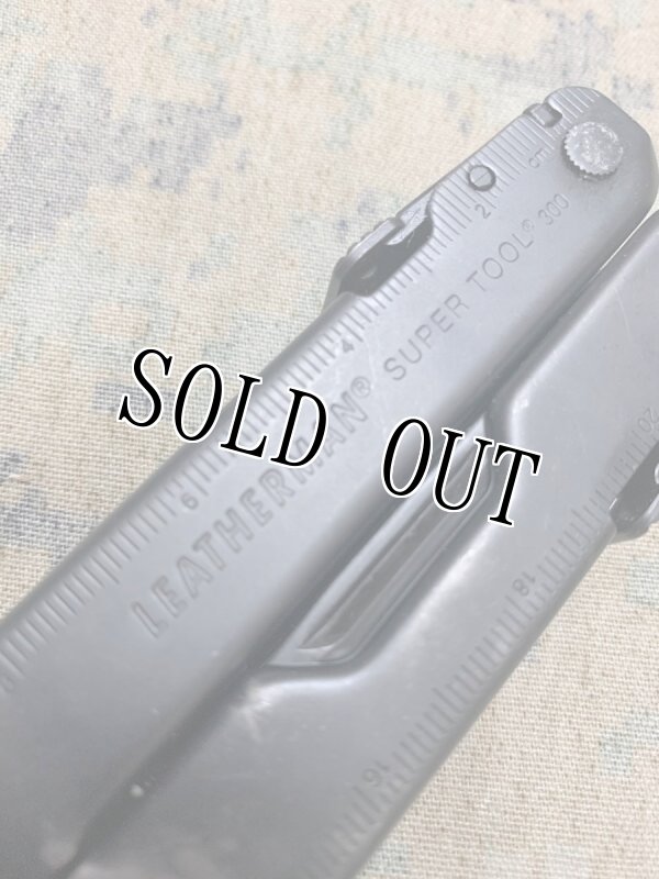 画像4: 米軍放出品 LEATHERMAN スーパーツール　300 ブラック (4)