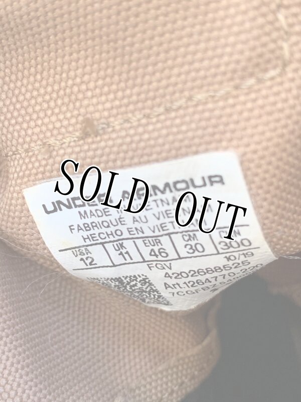 画像9: 米軍放出品　UNDER ARMOUR UA JUNGLE RAT BOOT (9)