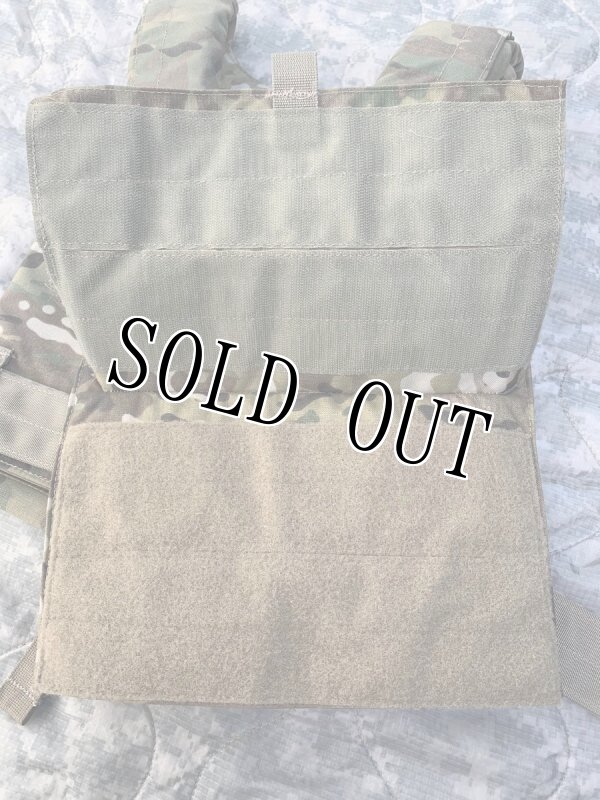 画像11: 米軍実物 LBT-6094B モジュラー  プレートキャリア マルチカム L (11)