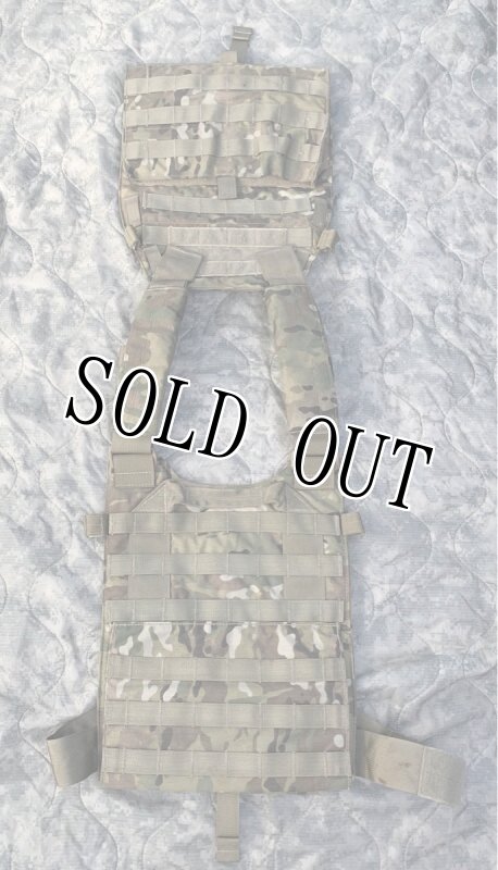 画像7: 米軍実物 LBT-6094B モジュラー  プレートキャリア マルチカム L (7)