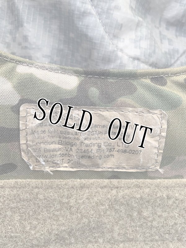 画像12: 米軍実物 LBT-6094B モジュラー  プレートキャリア マルチカム L (12)