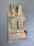 画像2: 米軍放出品　BLUE FORCE GEAR 　M4 シングル　マガジンポーチ　 (2)