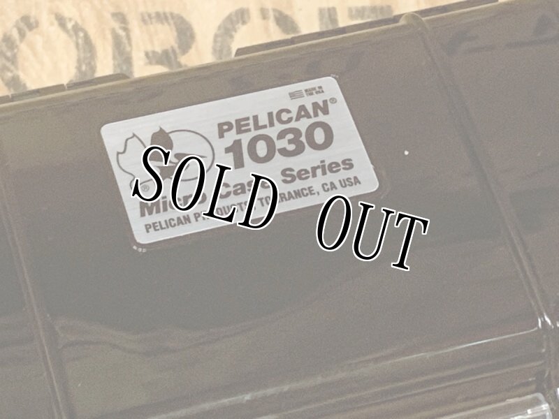 画像6: 米軍実物 PELICAN マイクロケース 1030   ソリッド / ブラック   (6)