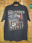 画像3: 米軍放出品　US MARINES プリントTシャツ　LARGE (3)