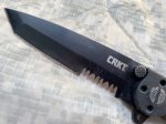 画像4: 米軍放出品　CRKT M16-10KZ Tanto  (Partially Serrated) Folding Knife (4)