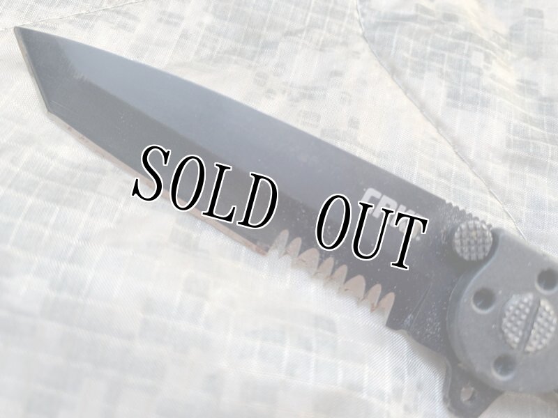 画像4: 米軍放出品　CRKT M16-10KZ Tanto  (Partially Serrated) Folding Knife (4)