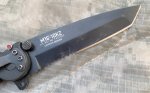 画像2: 米軍放出品　CRKT M16-10KZ Tanto  (Partially Serrated) Folding Knife (2)