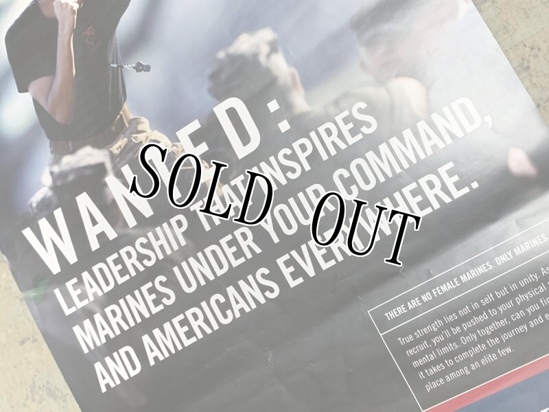 画像3: 米海兵隊実物　US MARINE ポスター　1点物 (3)