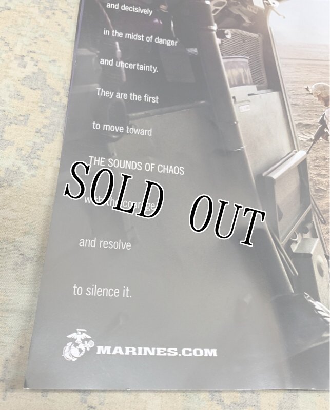 画像4: 米海兵隊実物　US MARINE ポスター　1点物 (4)