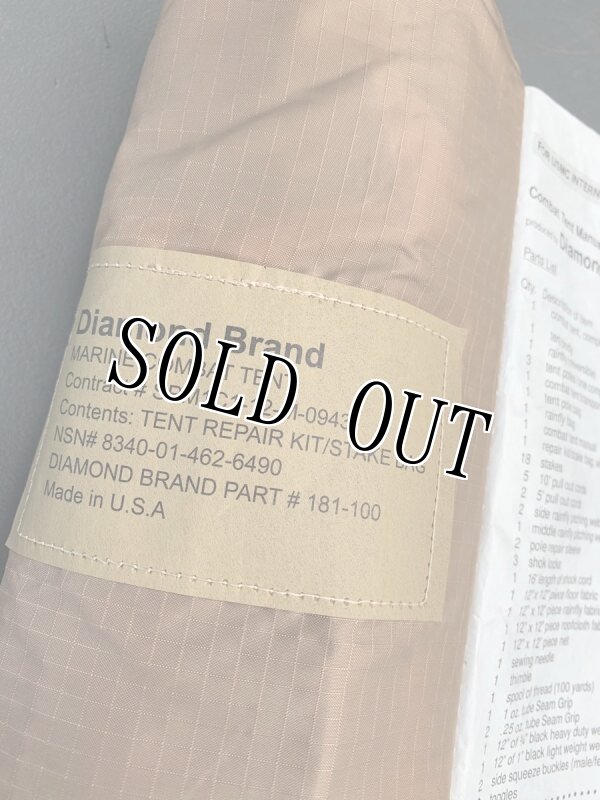 画像13: 米軍実物 USMC  Diamond Brand ペグ／リペアキット (13)