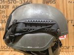 画像4: 米軍実物 MSA MICH 2000 バリスティックヘルメット LARGE  Ops-Core Occ-Dial Liner Kit (4)