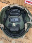 画像14: 米軍実物 MSA MICH 2000 バリスティックヘルメット LARGE  Ops-Core Occ-Dial Liner Kit (14)