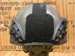 画像3: 米軍実物 MSA MICH 2000 バリスティックヘルメット LARGE  Ops-Core Occ-Dial Liner Kit (3)