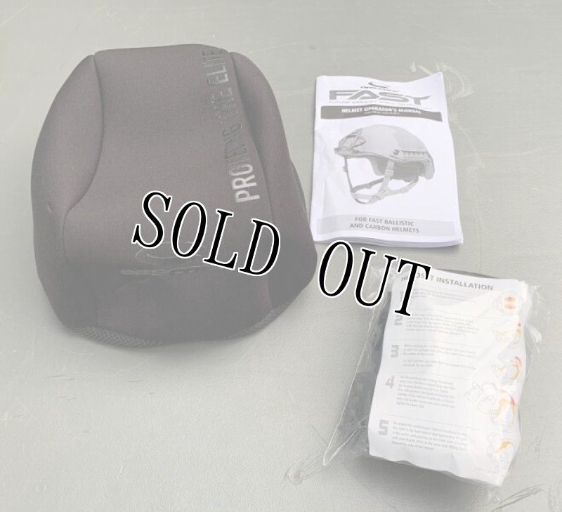 画像14: 米軍実物 OPS-CORE FAST CARBON HIGH CUT ヘルメット XL  (14)
