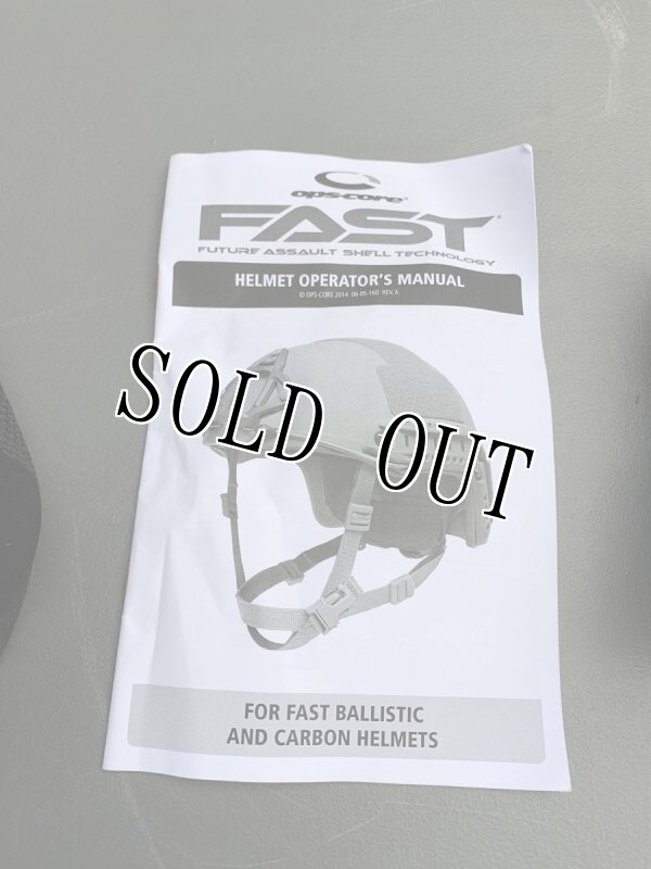 画像19: 米軍実物 OPS-CORE FAST CARBON HIGH CUT ヘルメット XL  (19)