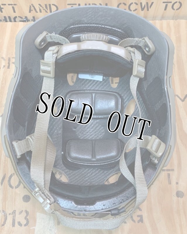 画像6: 米軍実物 OPS-CORE FAST CARBON HIGH CUT ヘルメット XL  (6)