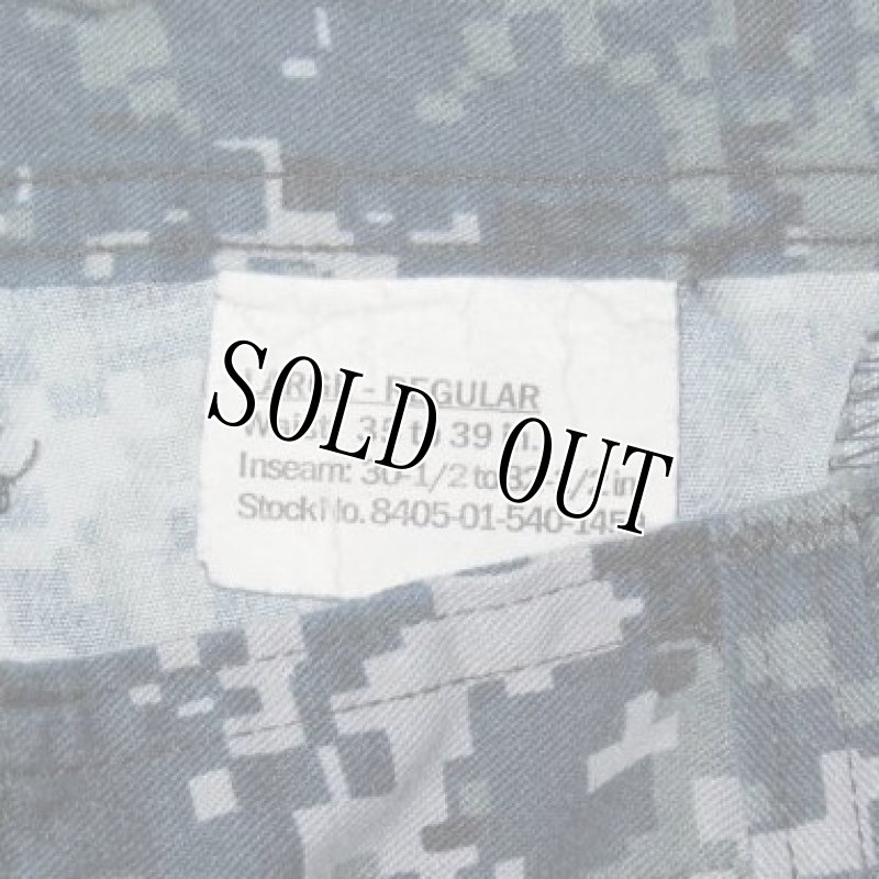 画像5: 米軍実物　US NAVY,　迷彩パンツ 　L-REGULAR (5)