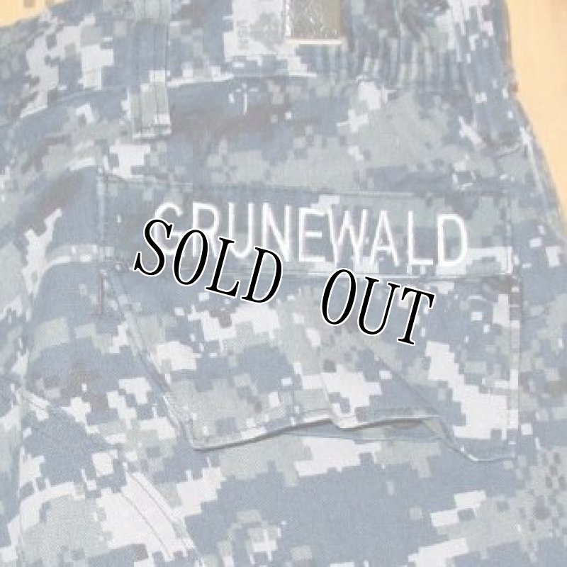 画像3: 米軍実物 US NAVY, 迷彩パンツ  L-SHORT (3)