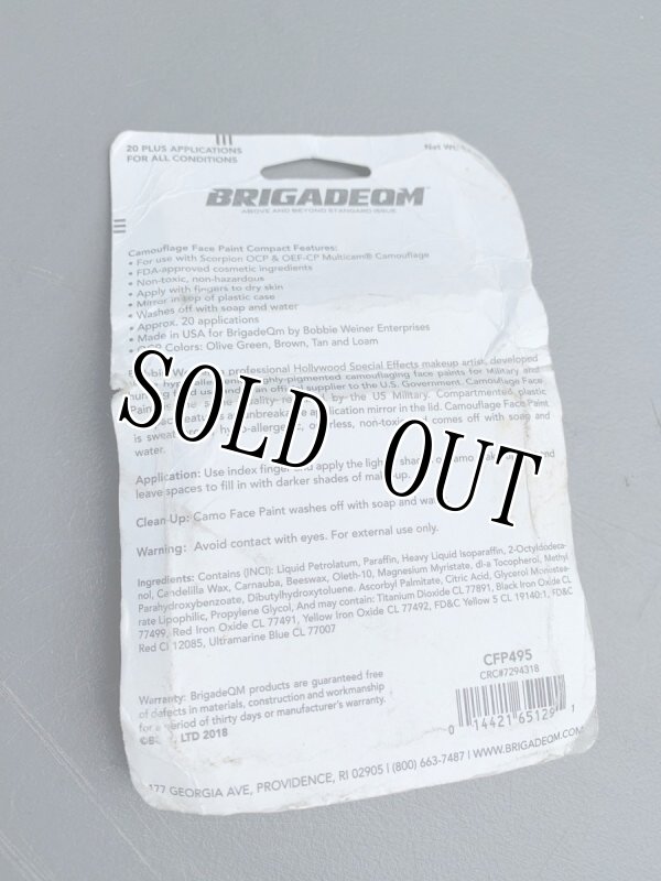 画像4: 米軍放出品 Make-up Kit Miltary 4 Color スコーピオン マルチカム (4)
