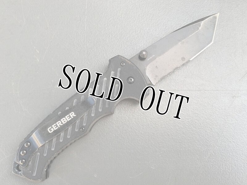 画像2: 米軍放出品 GERBER 06  FAST  TANTO SERRATED (2)