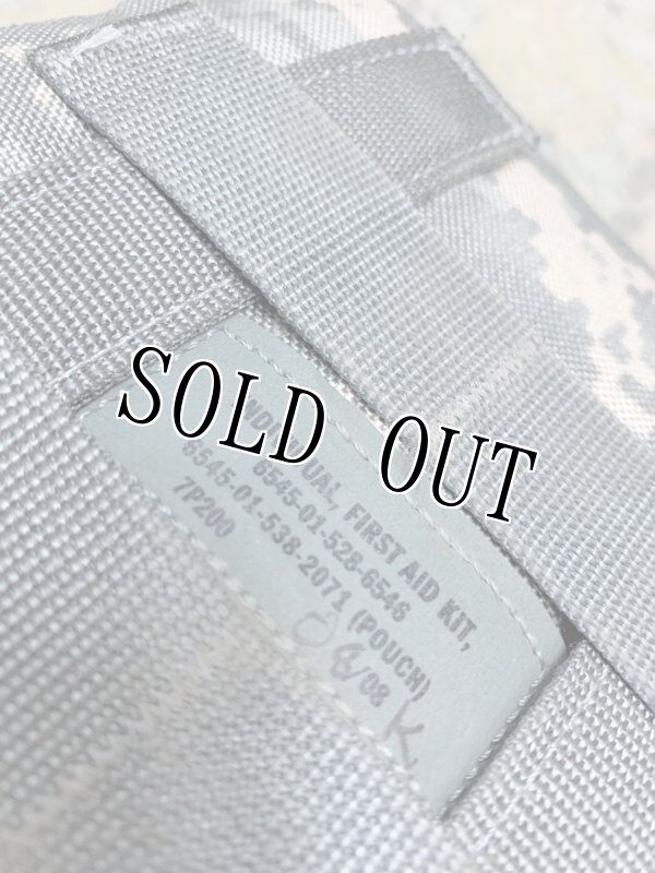 画像8: 米軍実物 ACU FIRST AID KIT ポーチ/トラウマキット セット (8)