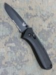 画像1: 米軍放出品 BENCHMADE 522 SBK PRESIDIO ULTRA MEL PARDUE 440C  (1)