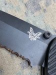 画像5: 米軍放出品 BENCHMADE 522 SBK PRESIDIO ULTRA MEL PARDUE 440C  (5)